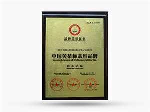 2010年黄茶标志性品牌